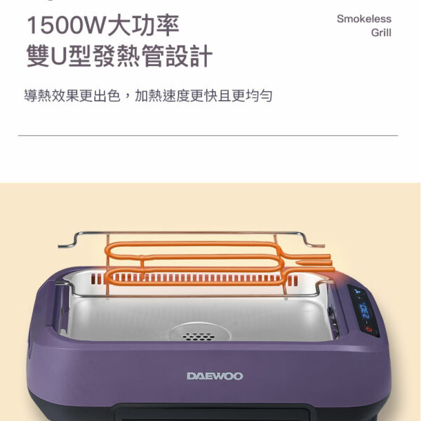 DAEWOO S19 Pro Smokeless Grill