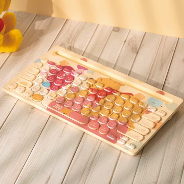 infoThink Winnie the Pooh series BT + 2.4 G Dual-Mode Wireless Keyboard
