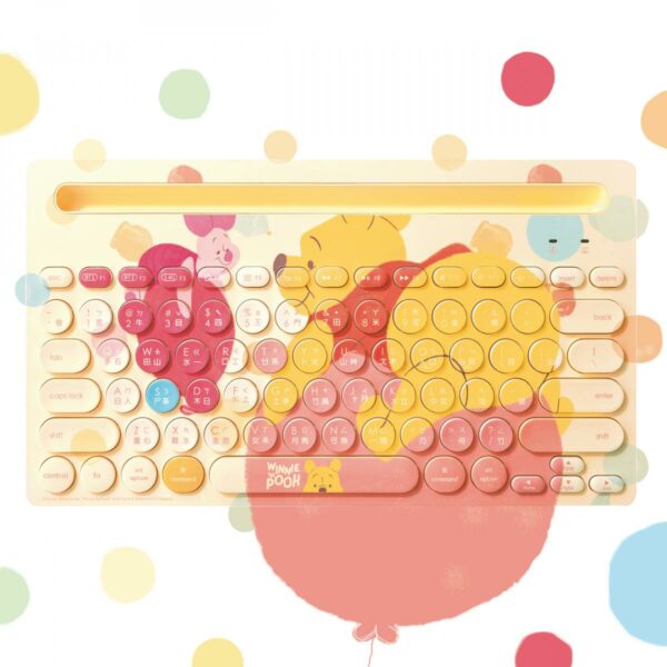 infoThink Winnie the Pooh series BT + 2.4 G Dual-Mode Wireless Keyboard