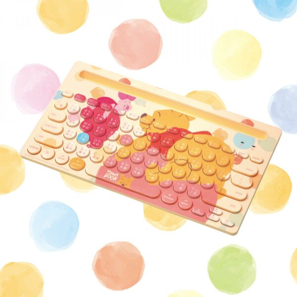 infoThink Winnie the Pooh series BT + 2.4 G Dual-Mode Wireless Keyboard